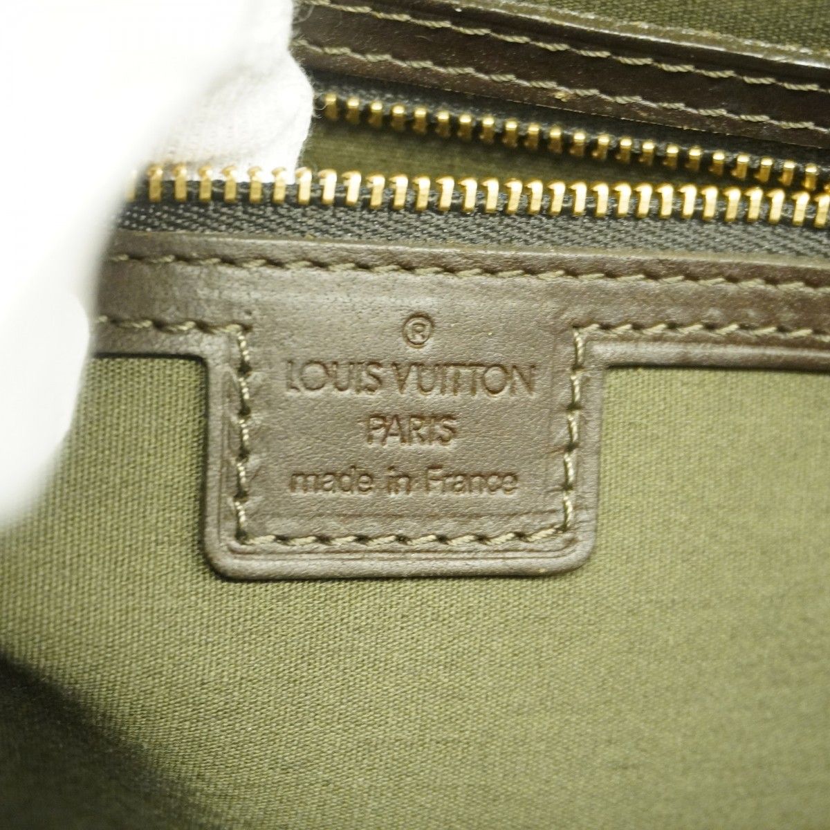 Louis Vuitton Handbag Monogram Mini Josephine GM Khaki — view 5