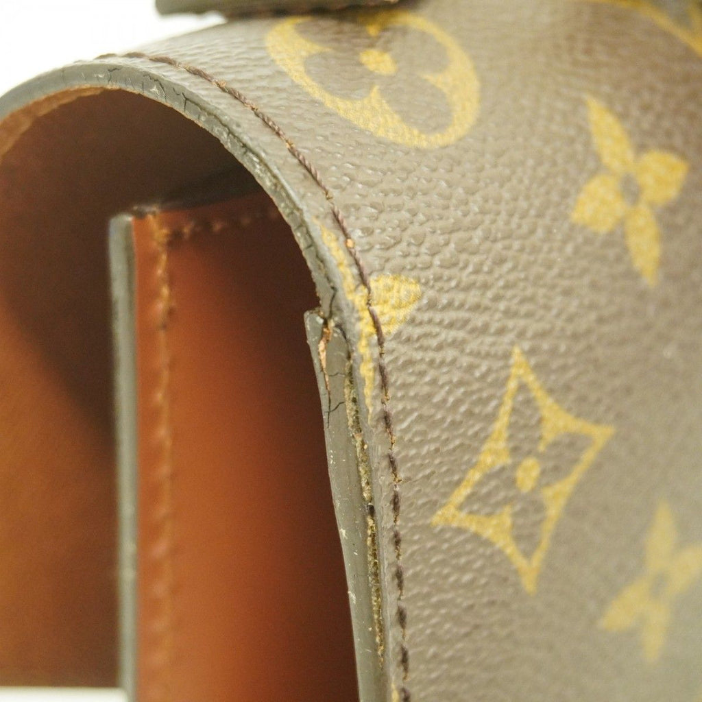 Louis Vuitton Handbag Monogram Monceau 28 Brown 2-Way — view 7
