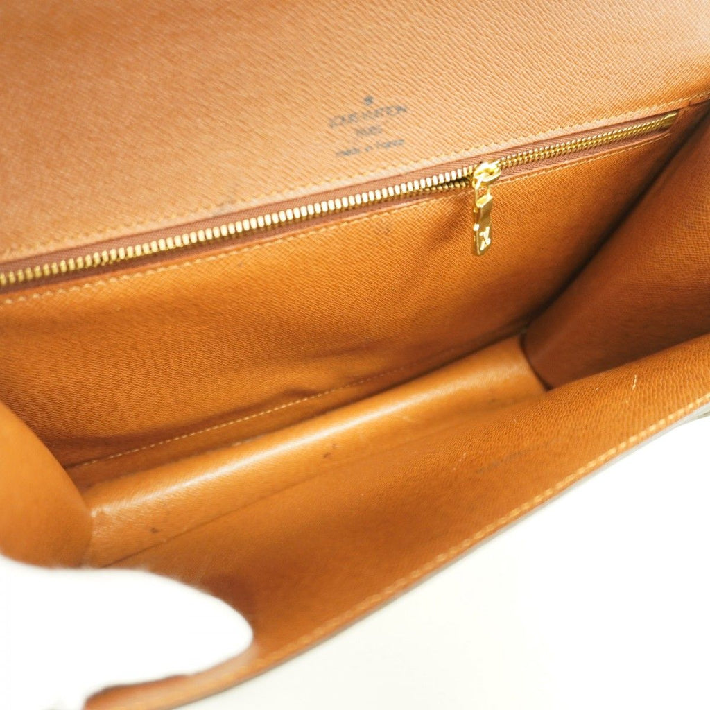 Louis Vuitton Handbag Monogram Monceau 28 Brown 2-Way — view 4