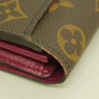 Louis Vuitton Wallet Monogram Portefeuille Sarah Fuchsia — view 6