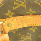 Louis Vuitton Boston Bag Monogram Keepall Bandouliere 45 Brown — view 5