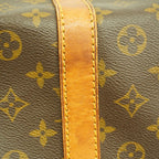 Louis Vuitton Boston Bag Monogram Keepall Bandouliere 60 Brown — view 7