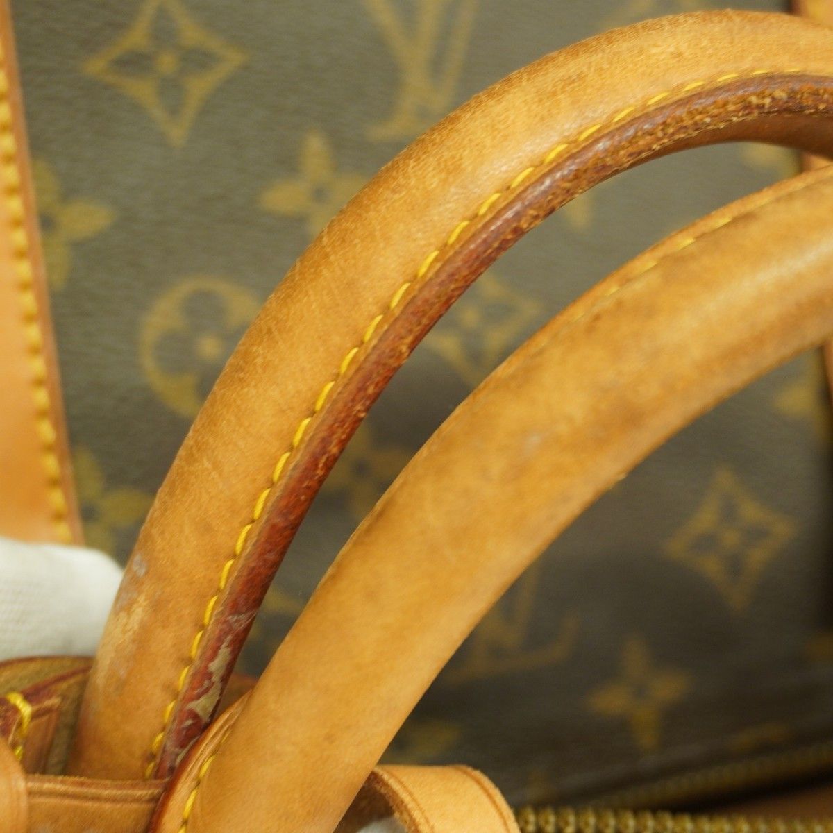 Louis Vuitton Boston Bag Monogram Keepall Bandouliere 60 Brown — view 8