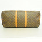 Louis Vuitton Boston Bag Monogram Keepall Bandouliere 60 Brown — view 3