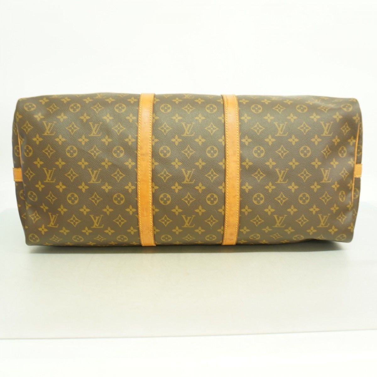 Louis Vuitton Boston Bag Monogram Keepall Bandouliere 60 Brown — view 3