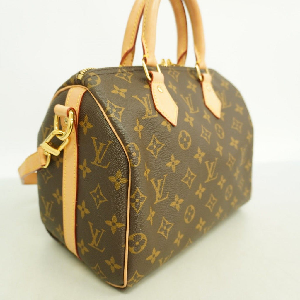 Louis Vuitton Handbag Monogram Speedy Bandouliere 25 Brown 2-Way — view 2