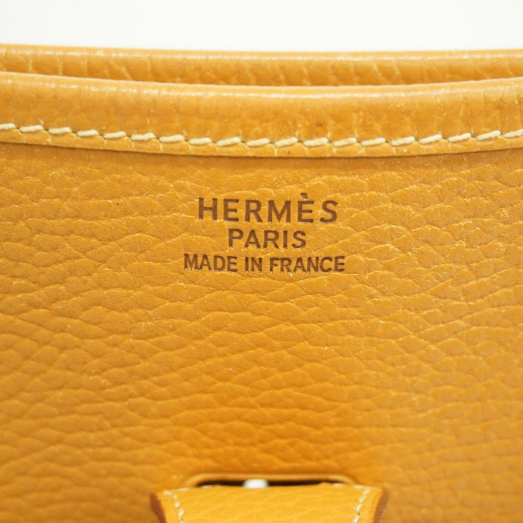 Hermes Shoulder Bag Evelyne Ardennes Natural Gold — view 5