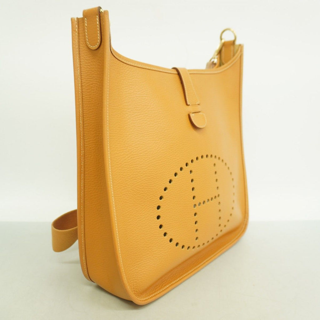 Hermes Shoulder Bag Evelyne Ardennes Natural Gold — view 2