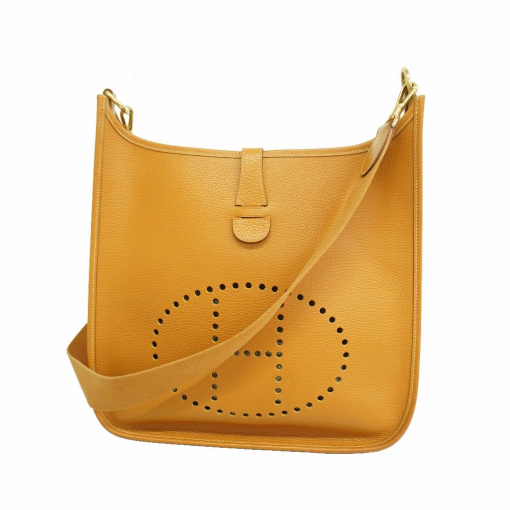 Hermes Shoulder Bag Evelyne Ardennes Natural Gold