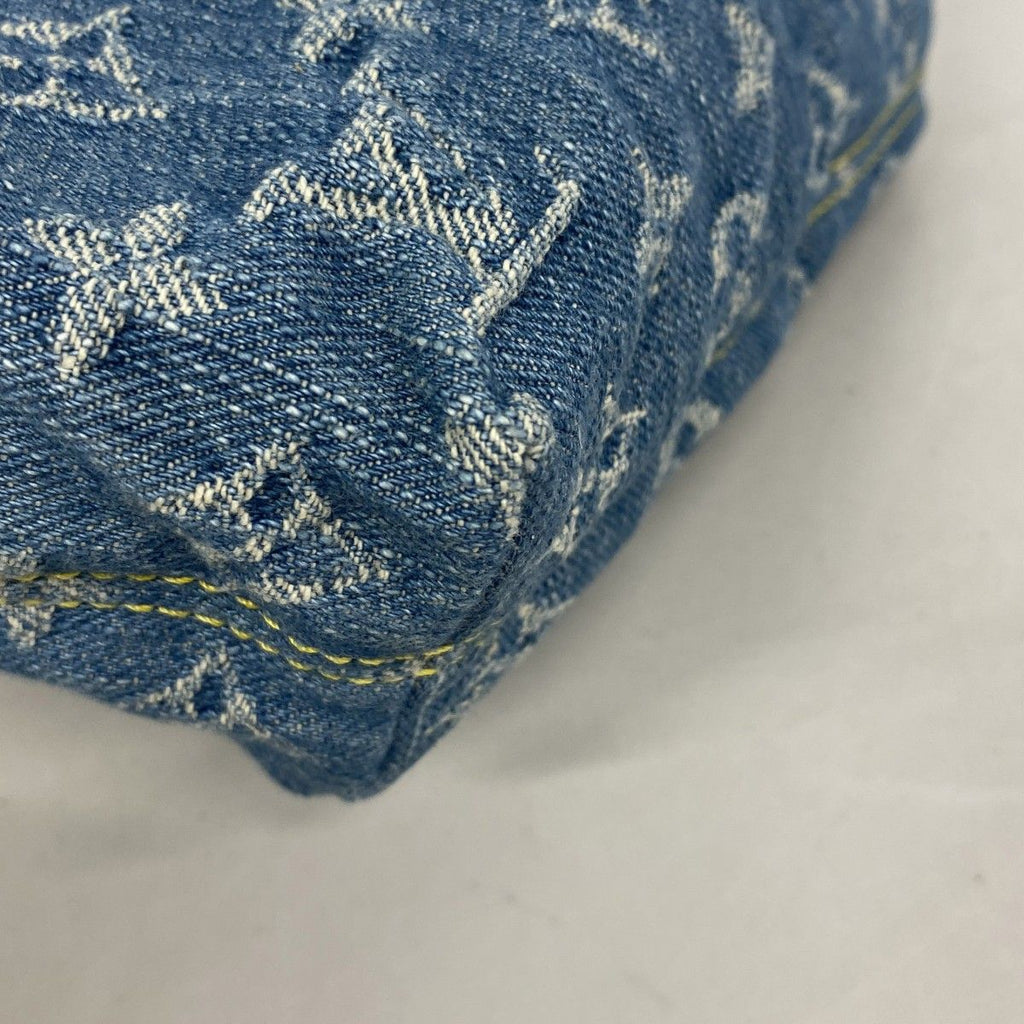 Louis Vuitton Handbag Monogram Denim Pochette Hills Blue — view 6