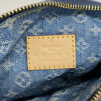 Louis Vuitton Handbag Monogram Denim Pochette Hills Blue — view 5