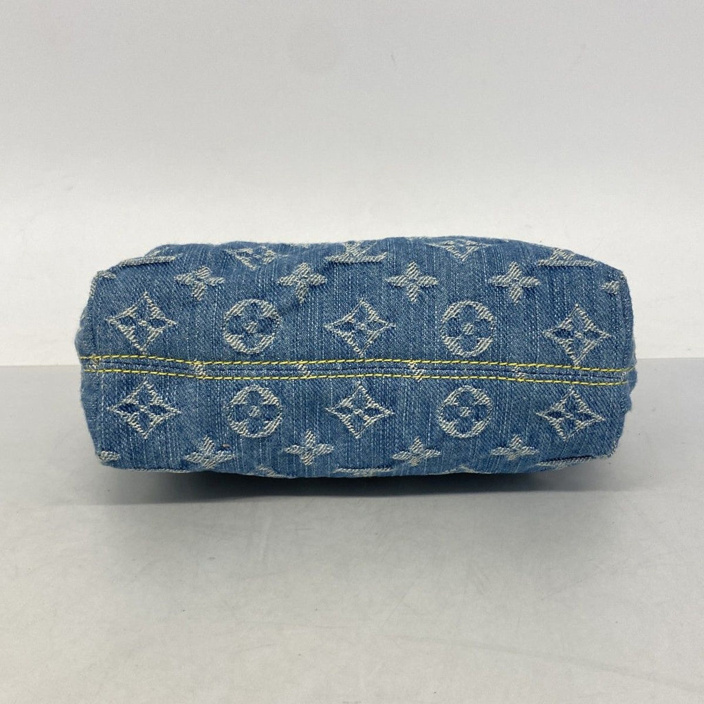 Louis Vuitton Handbag Monogram Denim Pochette Hills Blue — view 3