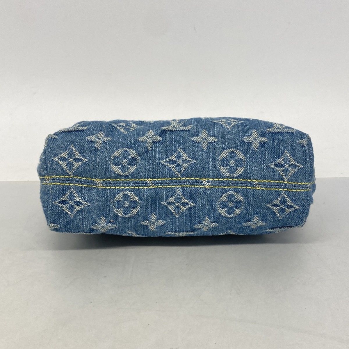 Louis Vuitton Handbag Monogram Denim Pochette Hills Blue — view 3