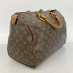 Louis Vuitton Handbag Monogram Speedy 35 Brown — view 2