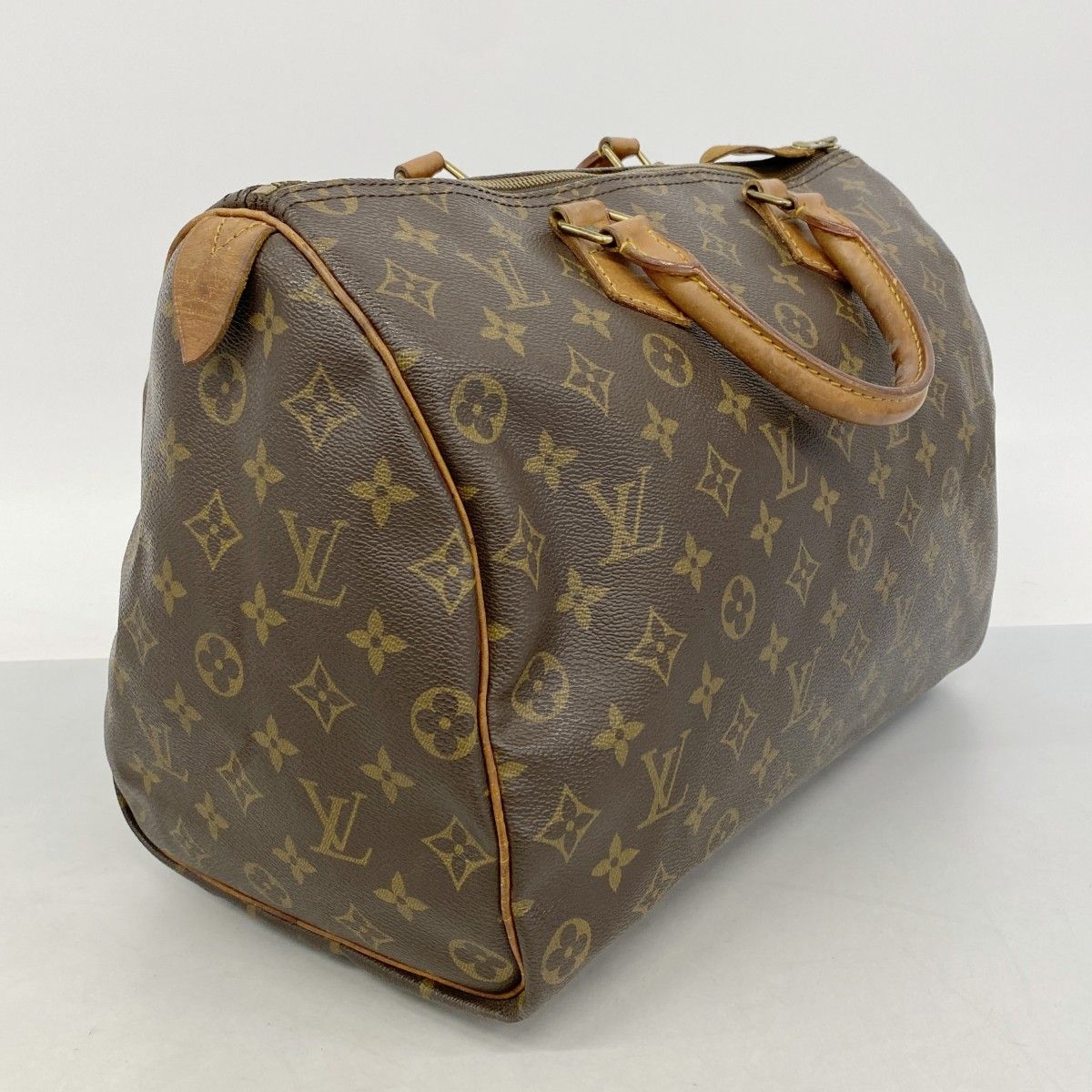 Louis Vuitton Handbag Monogram Speedy 35 Brown — view 2