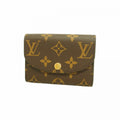 Louis Vuitton Card Case Monogram Porte-Monnaie Rosalie Brown Rosevalerine