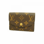 Louis Vuitton Card Case Monogram Porte-Monnaie Rosalie Brown Rosevalerine