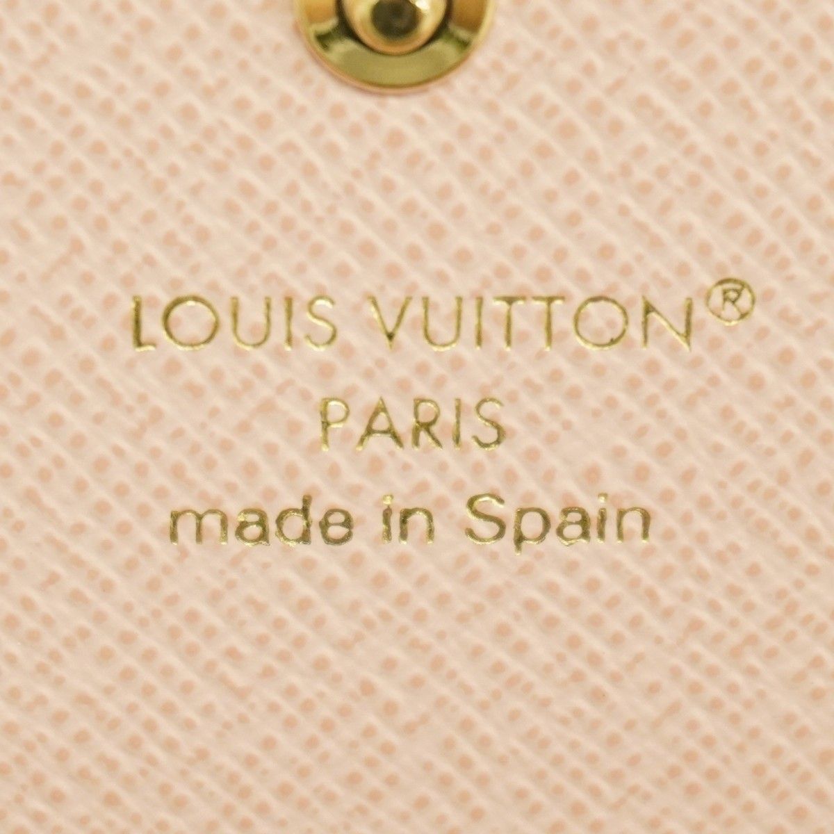Louis Vuitton Card Case Monogram Porte-Monnaie Rosalie Brown Rosevalerine — view 4