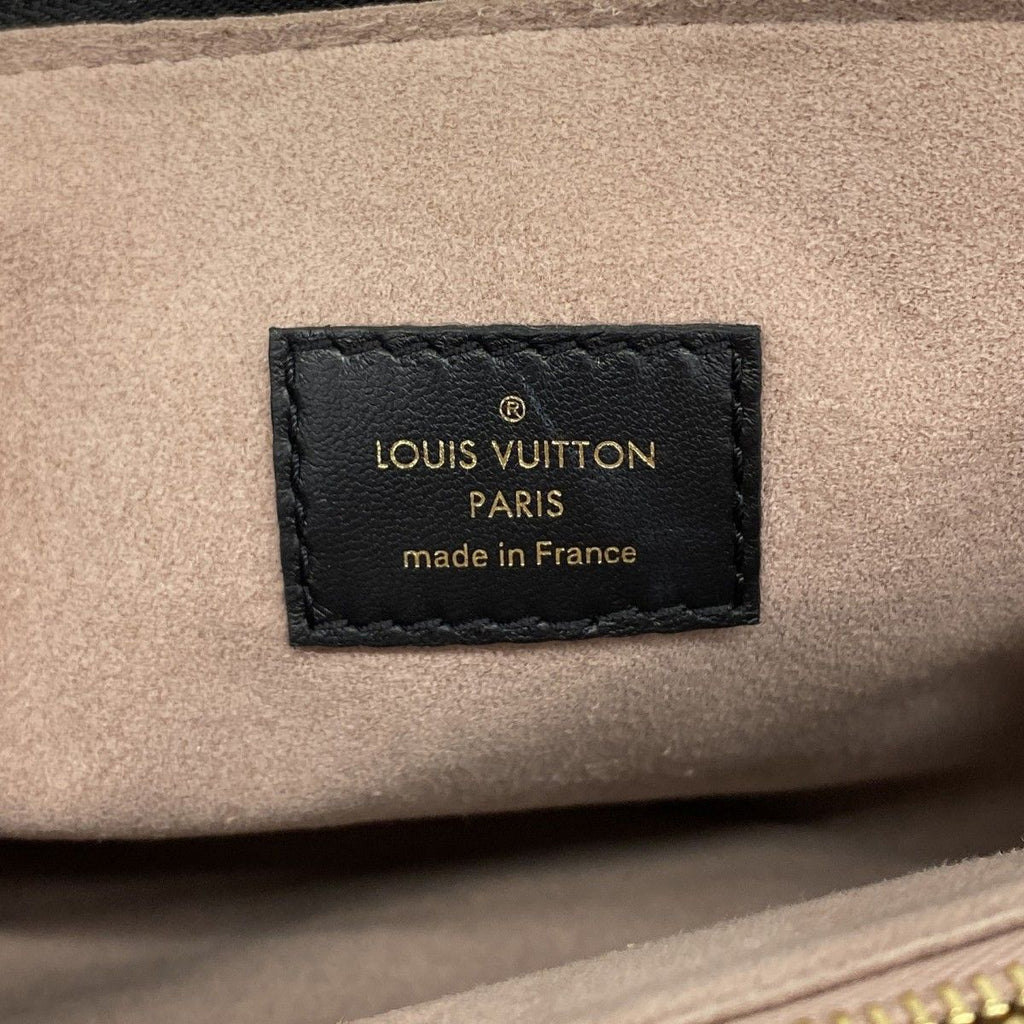 Louis Vuitton Shoulder Bag Monogram Embossed Coussin PM Noir — view 5