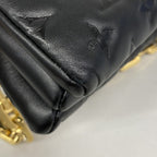 Louis Vuitton Shoulder Bag Monogram Embossed Coussin PM Noir — view 6