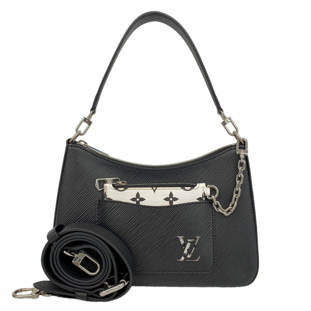 Louis Vuitton Handbag Epi Marelle Noir 2-Way