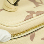 Louis Vuitton Vanity Bag Monogram Empreinte Bicolor PM Cream Bois Droz 2-Way — view 9