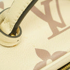Louis Vuitton Vanity Bag Monogram Empreinte Bicolor PM Cream Bois Droz 2-Way — view 6