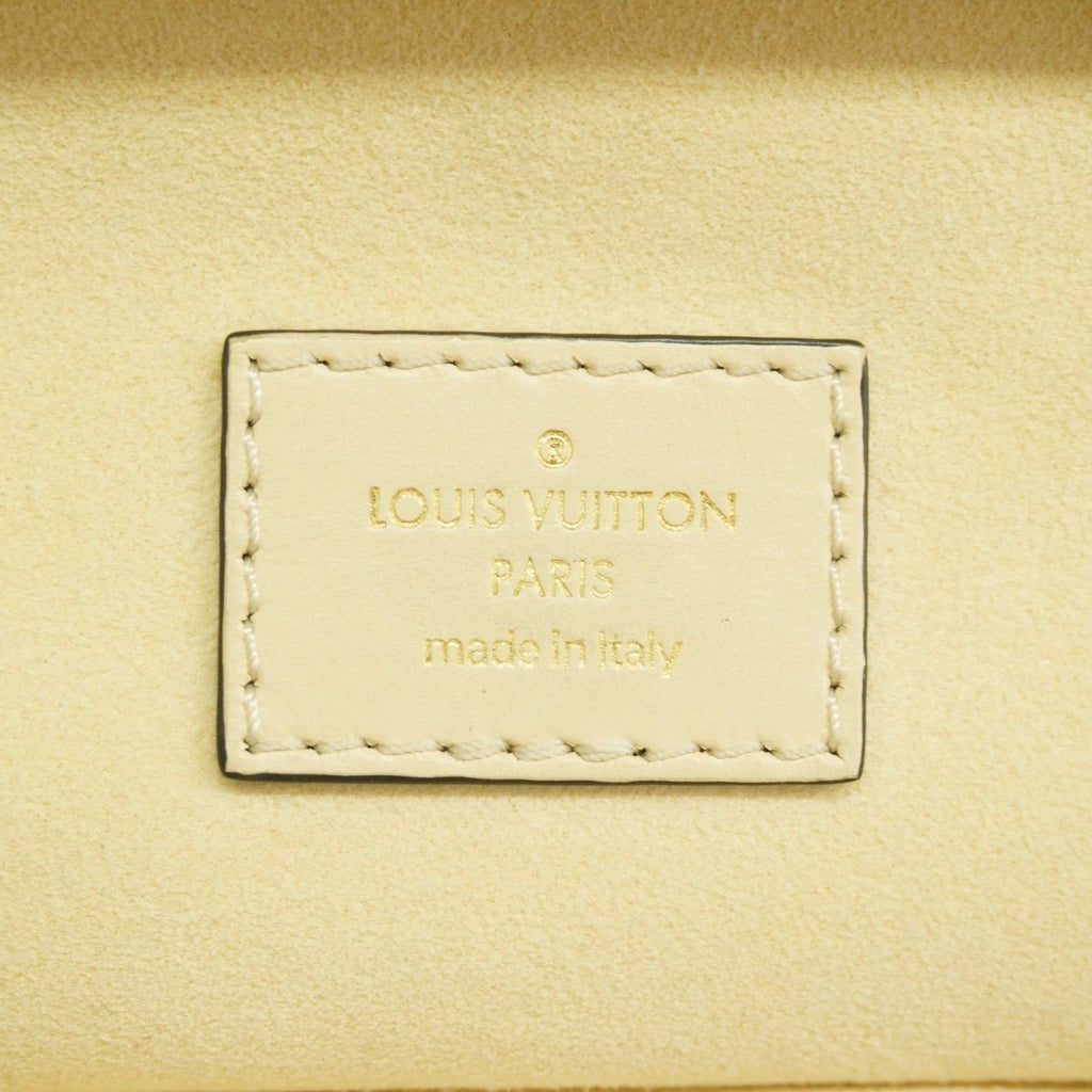 Louis Vuitton Vanity Bag Monogram Empreinte Bicolor PM Cream Bois Droz 2-Way — view 5