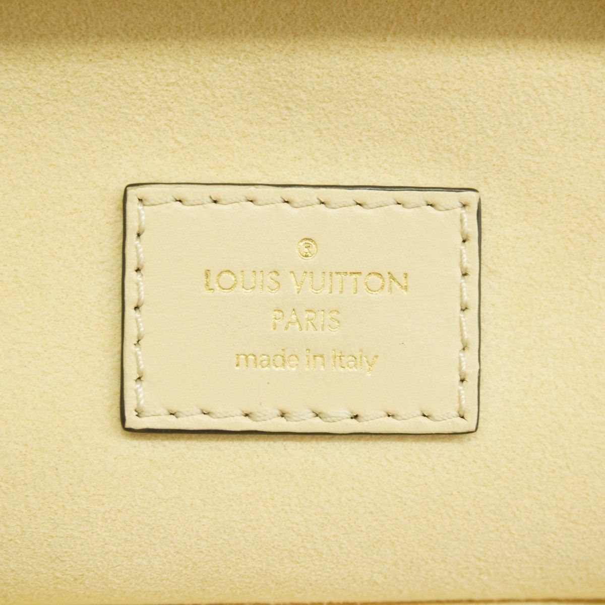 Louis Vuitton Vanity Bag Monogram Empreinte Bicolor PM Cream Bois Droz 2-Way — view 5
