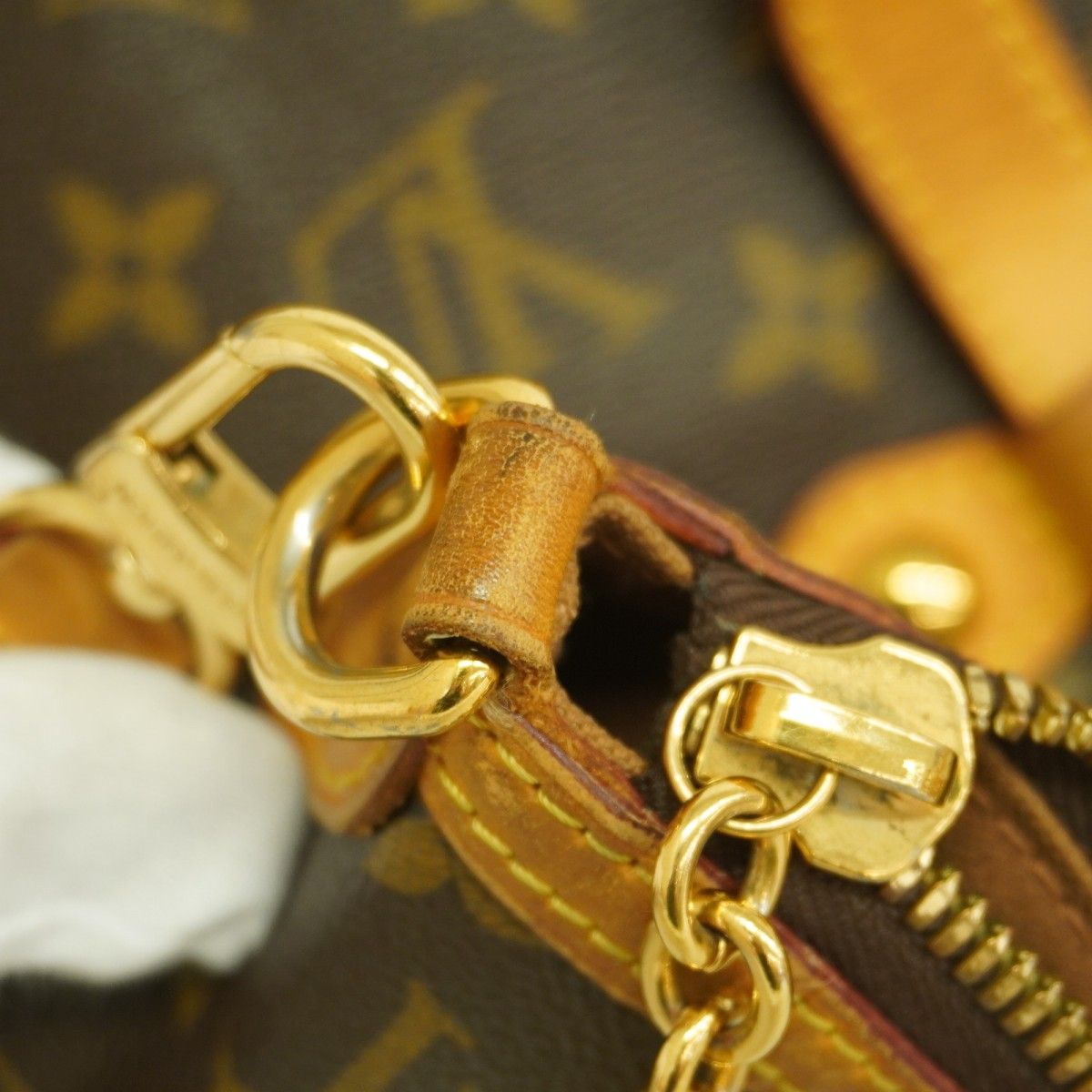 Louis Vuitton Handbag Monogram Palermo GM Brown 2-Way — view 8