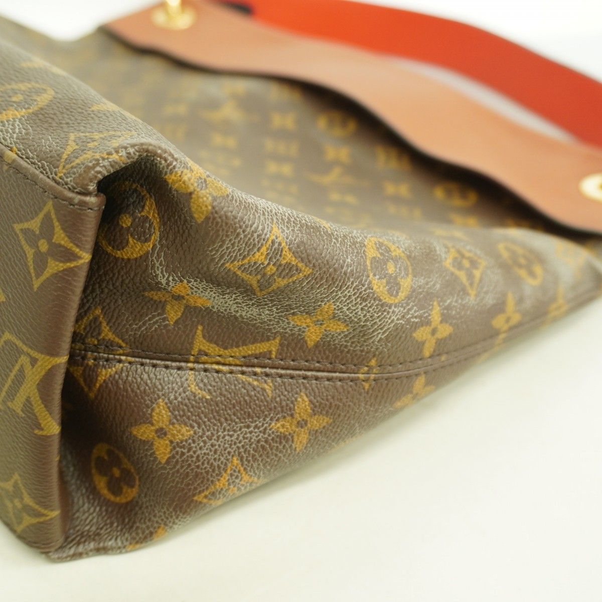 Louis Vuitton Tote Monogram Tui Roulis Hobo Brown Caramel — view 7