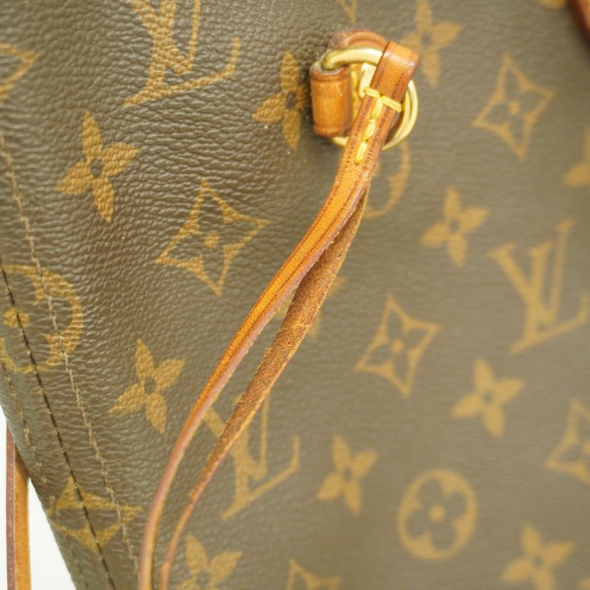 Louis Vuitton Tote Monogram Neverfull MM Brown — view 9