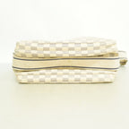 Louis Vuitton Shoulder Bag Damier Azur Naviglio White — view 3