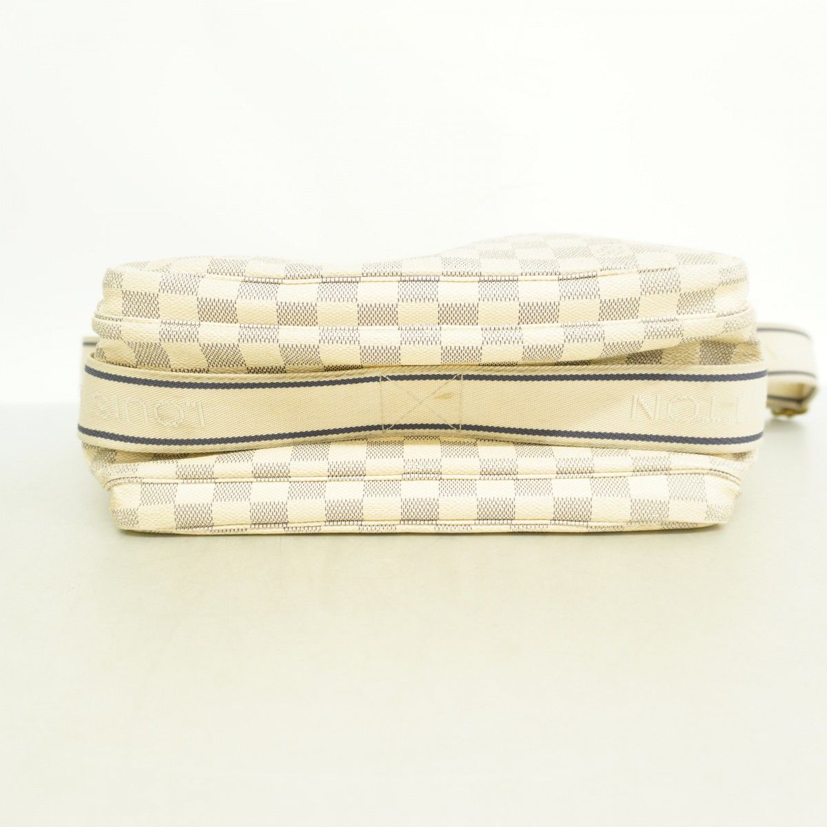 Louis Vuitton Shoulder Bag Damier Azur Naviglio White — view 3