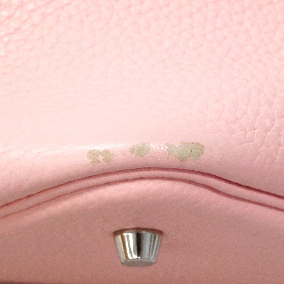 Hermes Handbag Picotin Lock MM Taurillon Clemence Rose Sakura Silver — view 6