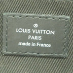 Louis Vuitton Shoulder Bag Monogram Eclipse City Keepall Black Gray — view 5