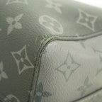 Louis Vuitton Shoulder Bag Monogram Eclipse City Keepall Black Gray — view 6