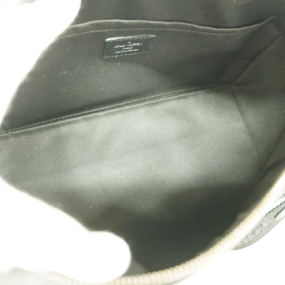 Louis Vuitton Shoulder Bag Monogram Eclipse City Keepall Black Gray — view 4