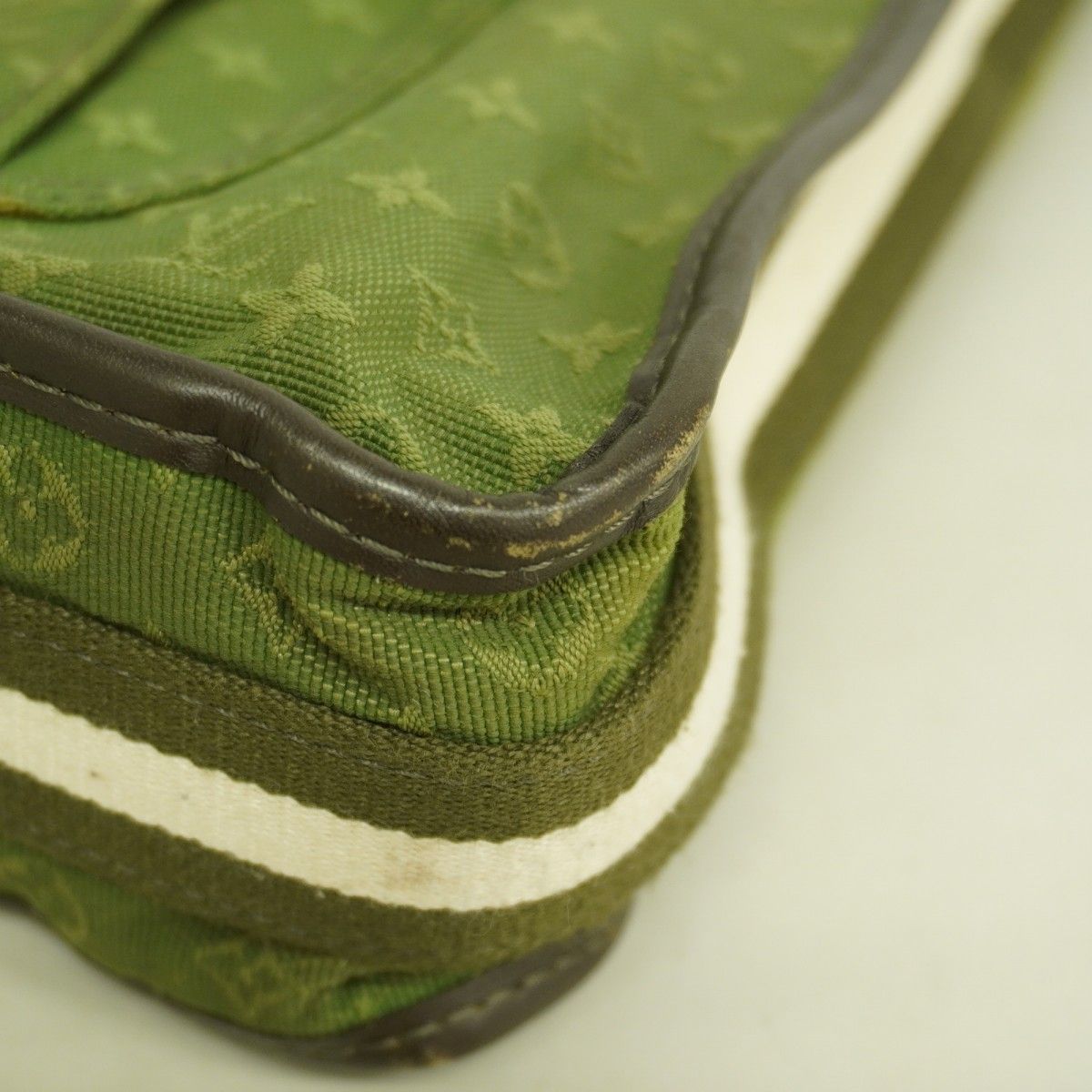 Louis Vuitton Shoulder Bag Monogram Mini Besace Marie Kate Khaki — view 8