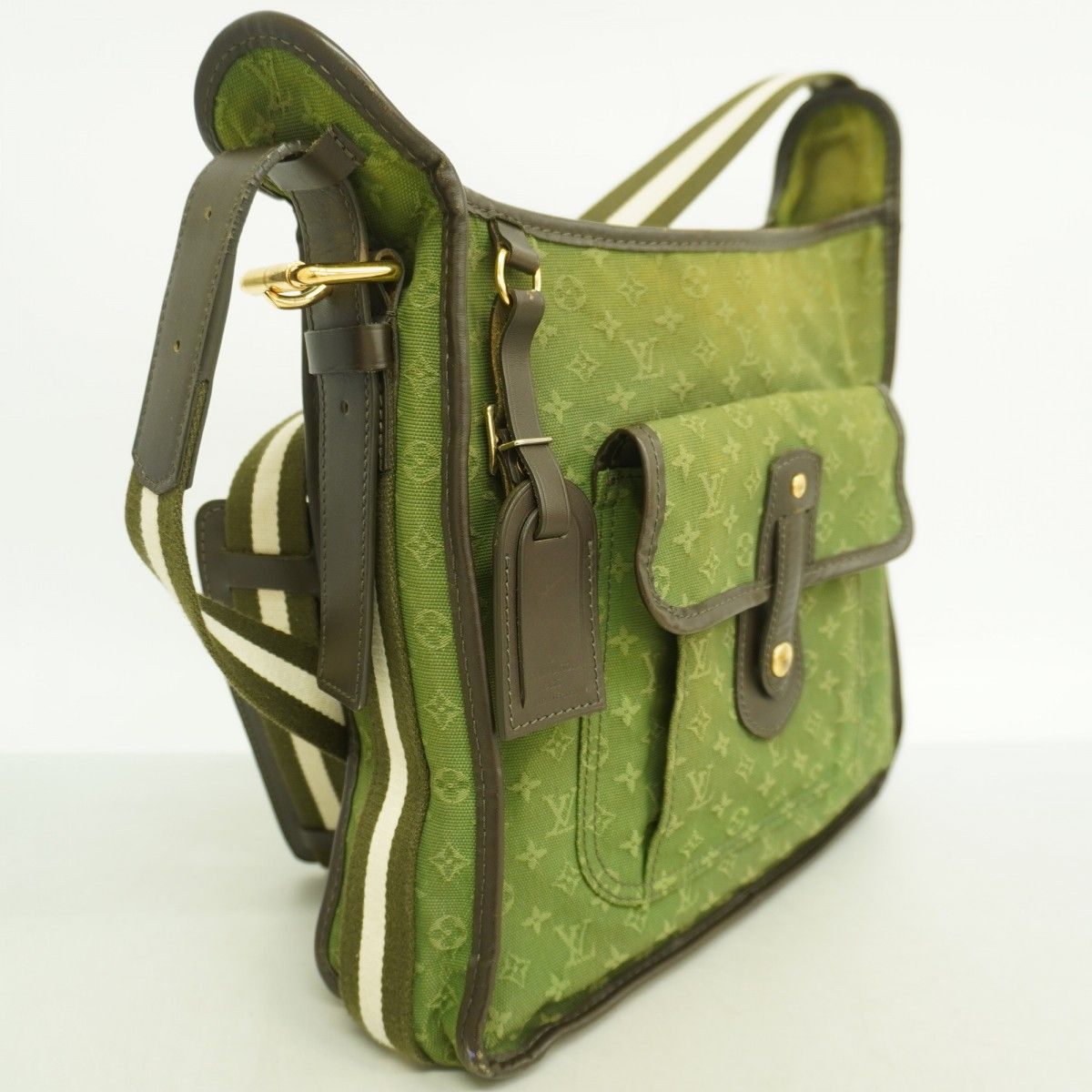 Louis Vuitton Shoulder Bag Monogram Mini Besace Marie Kate Khaki — view 2