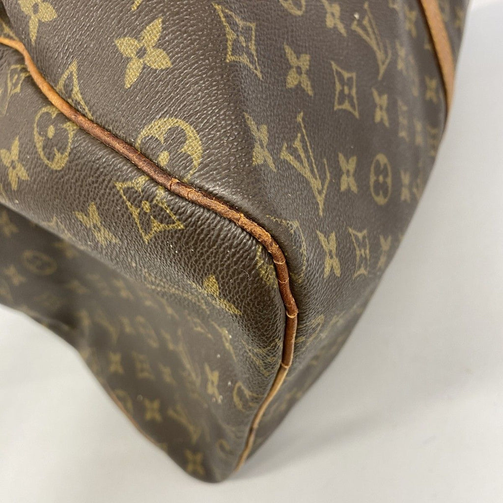 Louis Vuitton Boston Bag Monogram Keepall 55 Brown — view 6