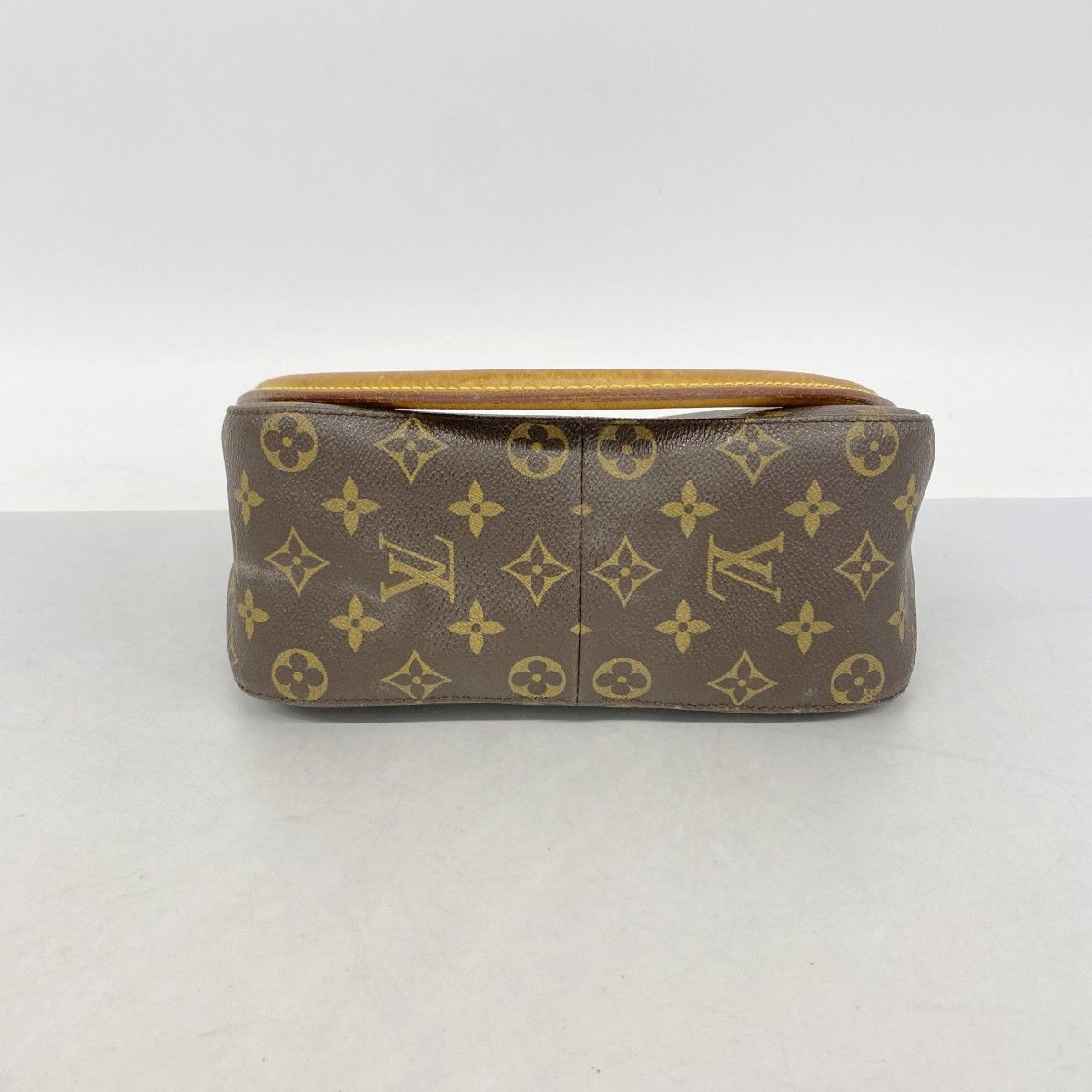 Louis Vuitton Shoulder Bag Monogram Looping MM Brown — view 3