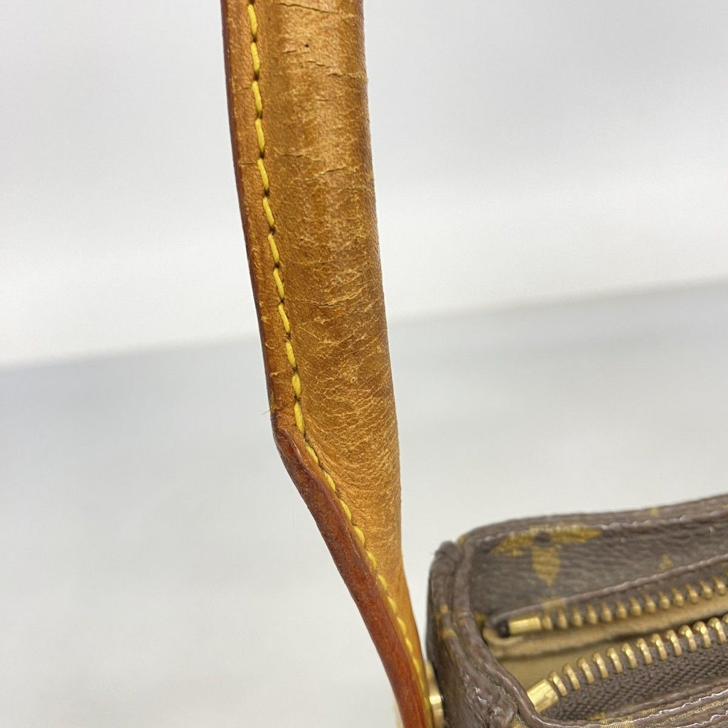 Louis Vuitton Shoulder Bag Monogram Looping MM Brown — view 6