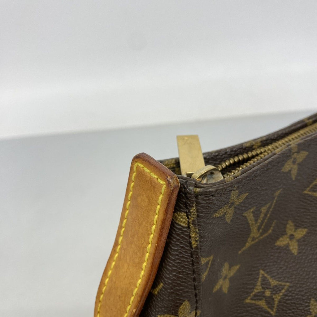 Louis Vuitton Shoulder Bag Monogram Looping MM Brown — view 9