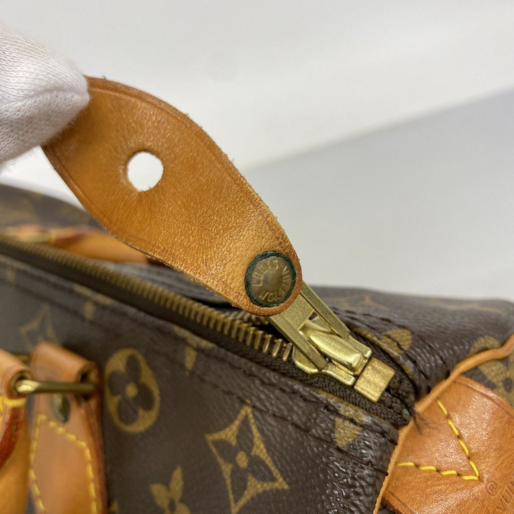 Louis Vuitton Handbag Monogram Speedy 30 Brown — view 7
