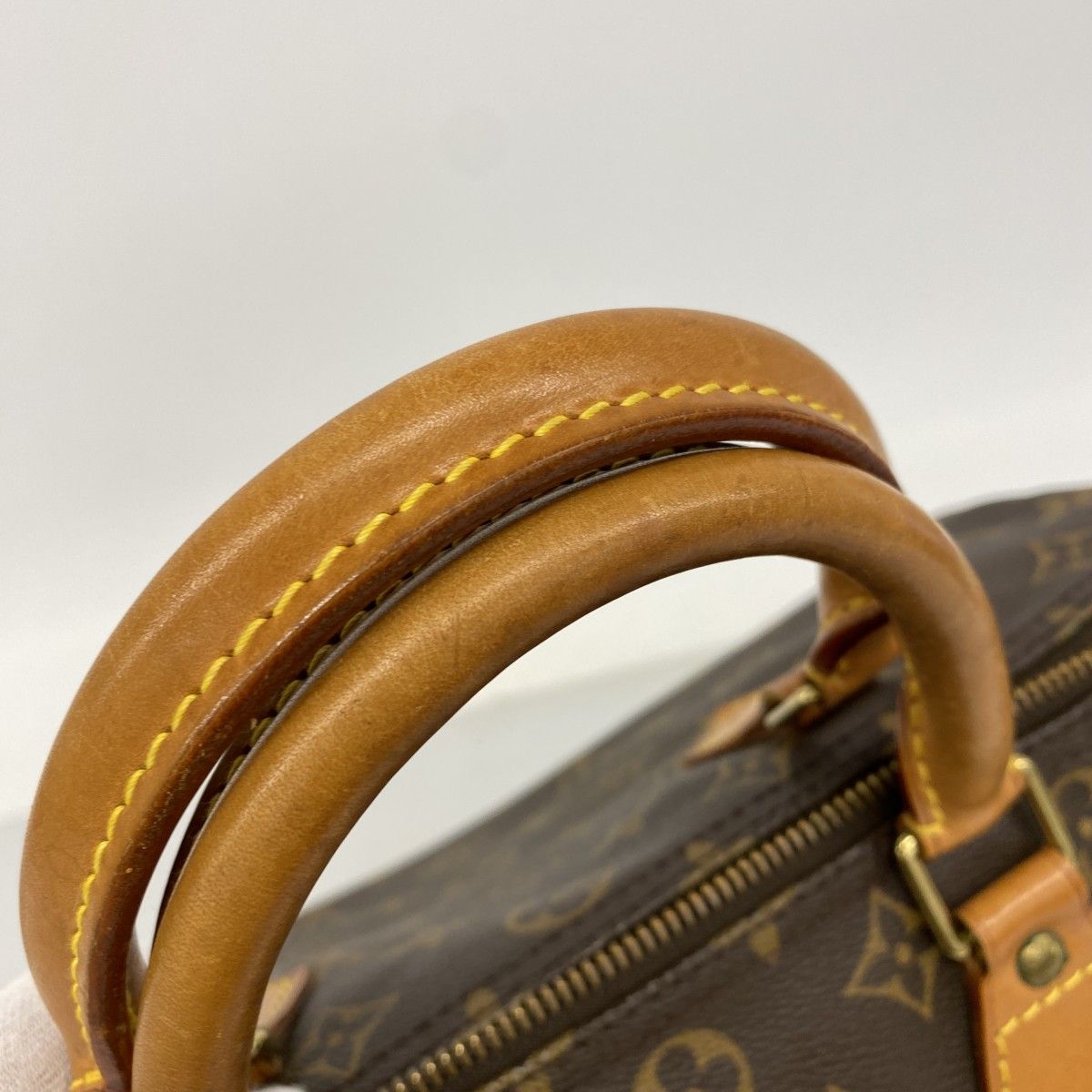 Louis Vuitton Handbag Monogram Speedy 30 Brown — view 9