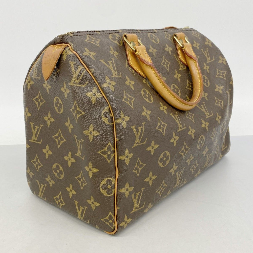 Louis Vuitton Handbag Monogram Speedy 30 Brown — view 2