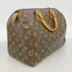 Louis Vuitton Handbag Monogram Speedy 30 Brown — view 2