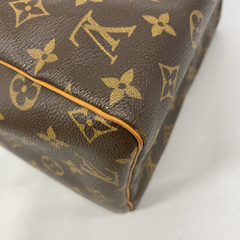 Louis Vuitton Handbag Monogram Speedy 30 Brown — view 6