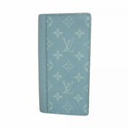 Louis Vuitton Wallet Taigarama Portefeuille Brazza Blue Ciel